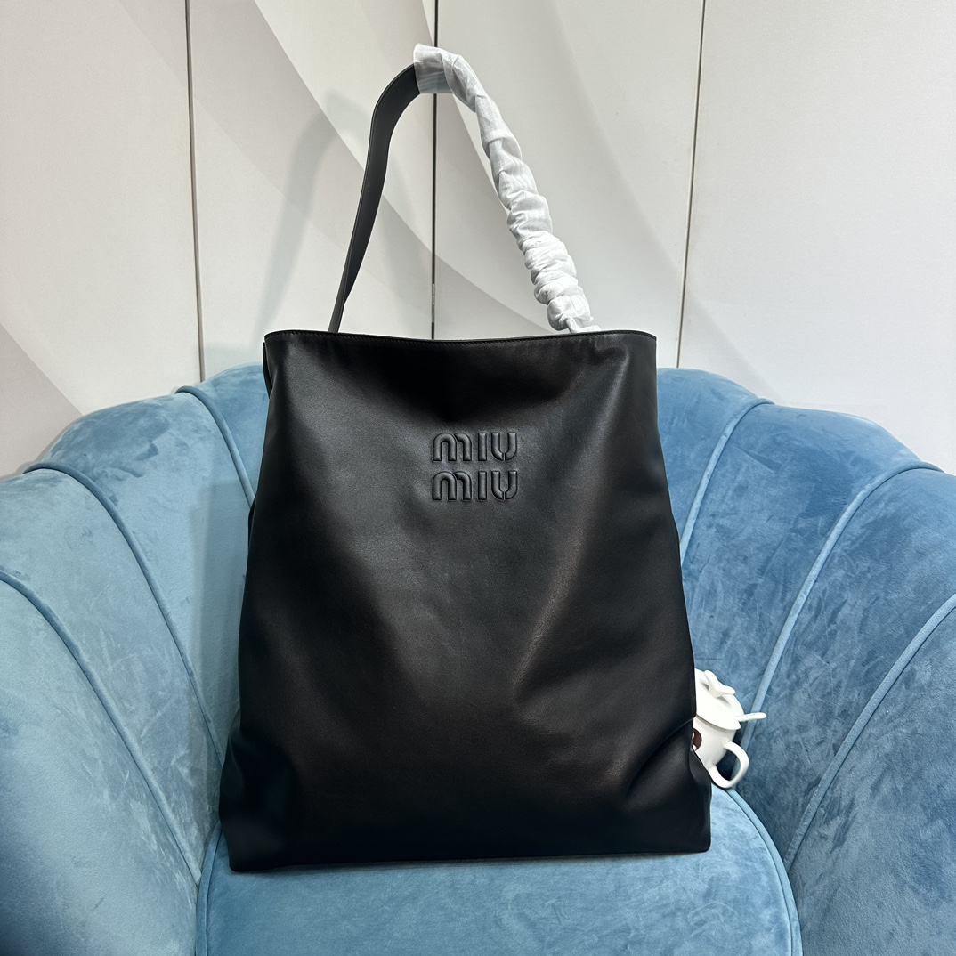 Miu Miu-Nappa Leather Shoulder Bag-5BC117