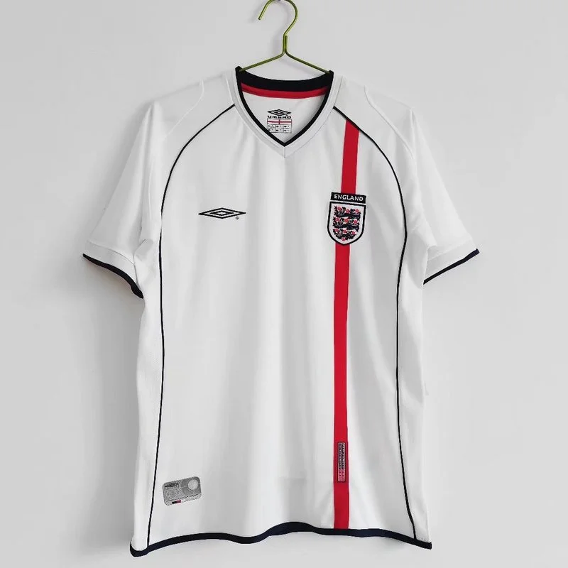 Retro 2002 England home Football jersey retro