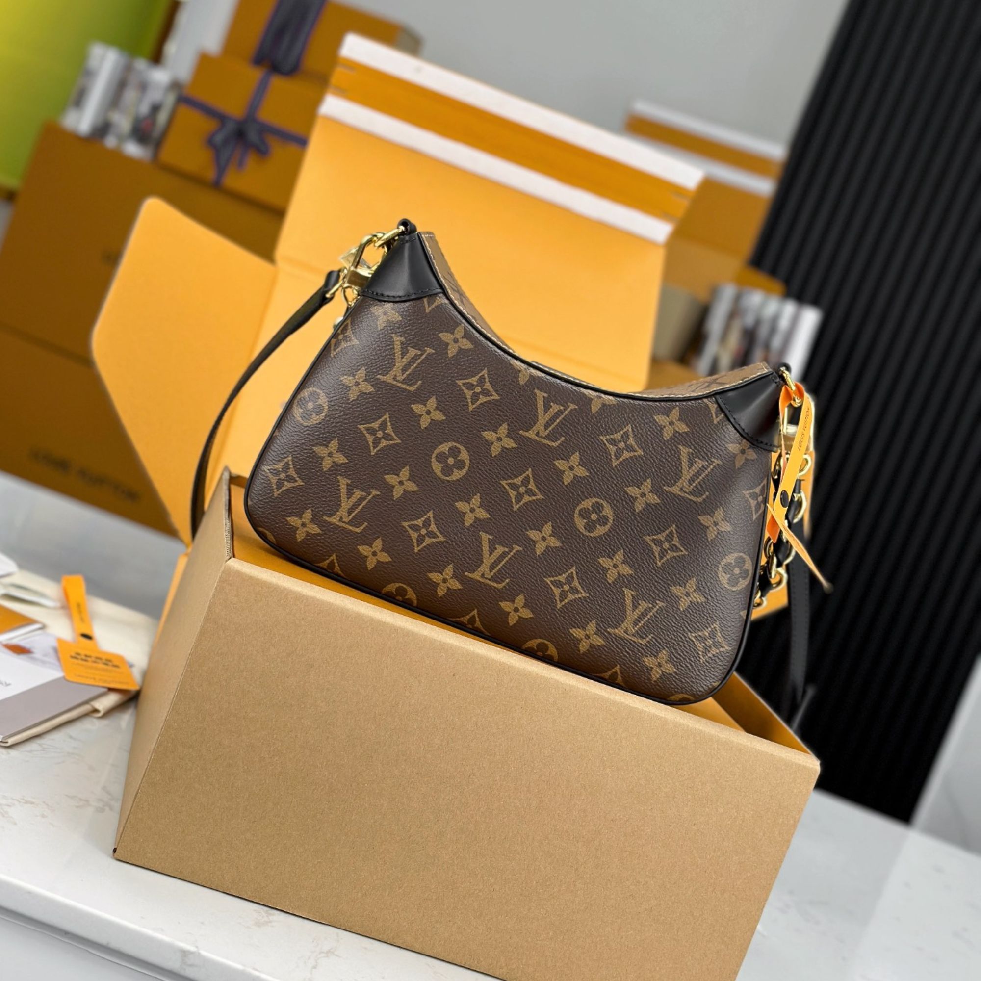 Louis Vuitton Lv Twinny Black M46659 29cm/11.4in