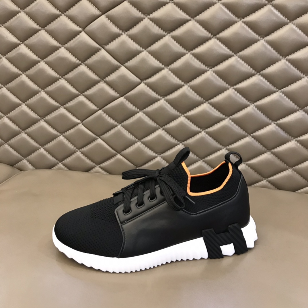 HERMES DEPART SNEAKER BLACK