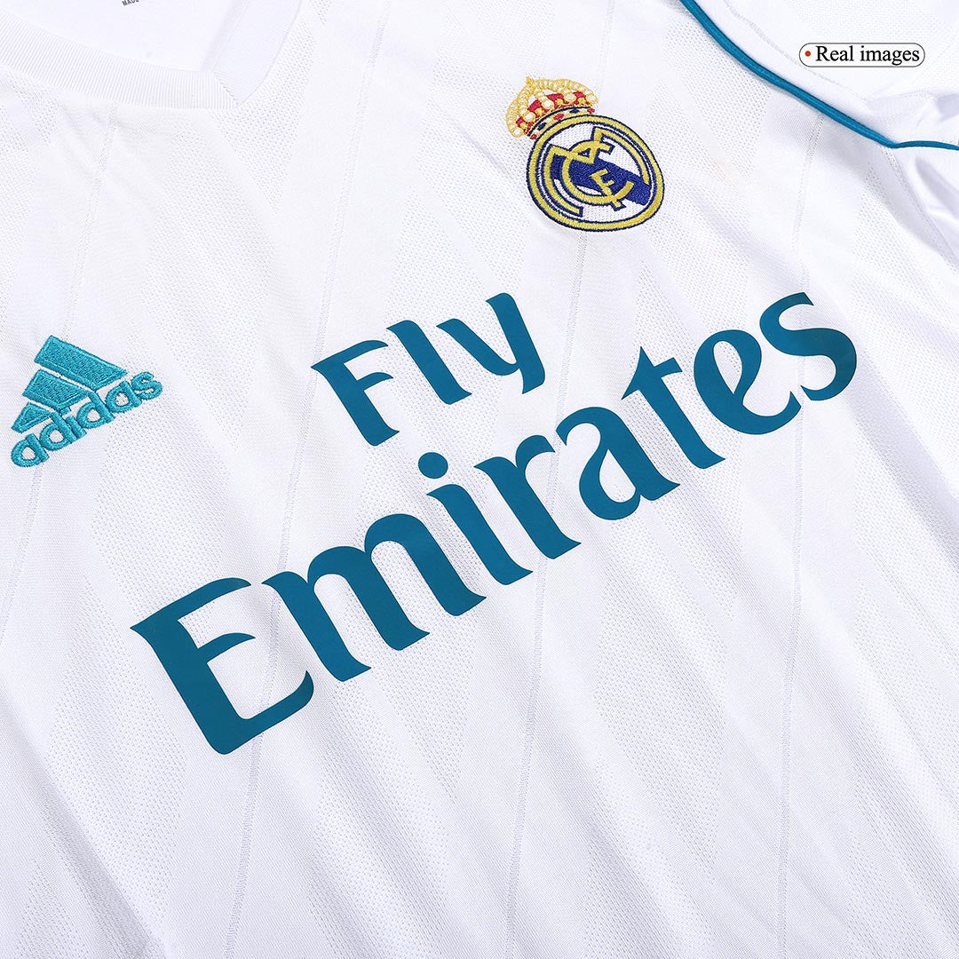 MODRIĆ #10 Retro 2017/18 Real Madrid Home Soccer Jersey