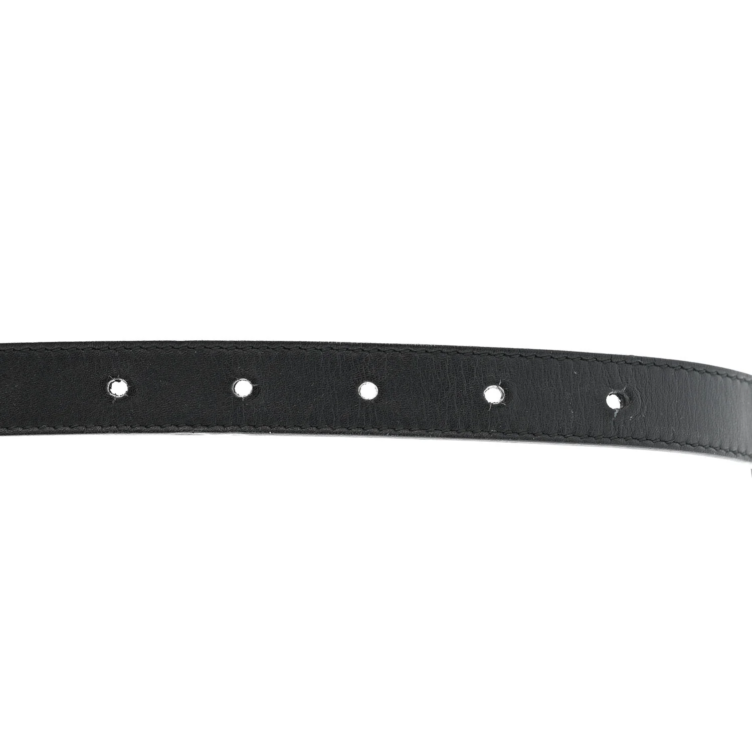 Calfskin Double G 20mm Belt 80 32 Black