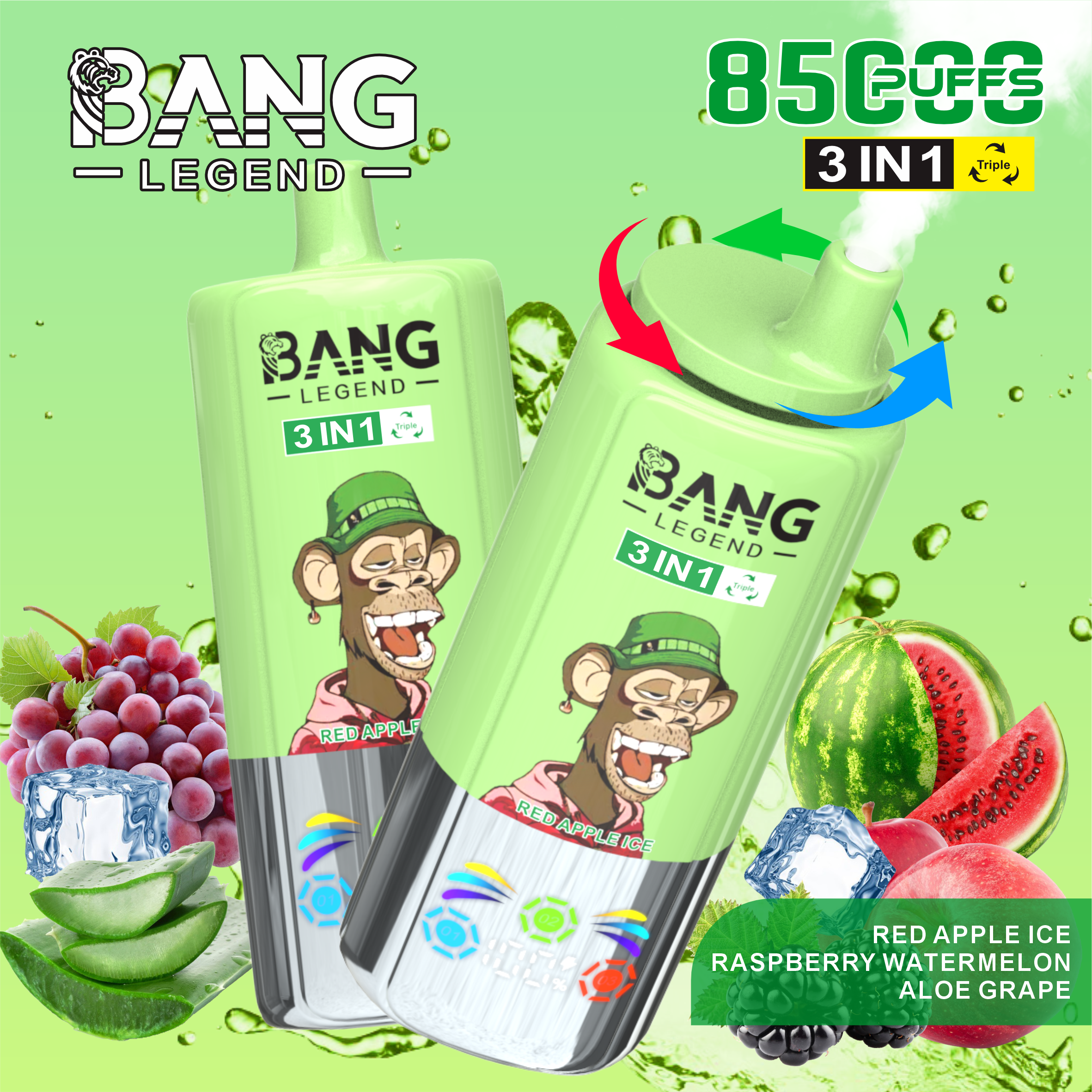 Bang Legend 85000 Puffs – 3 in 1