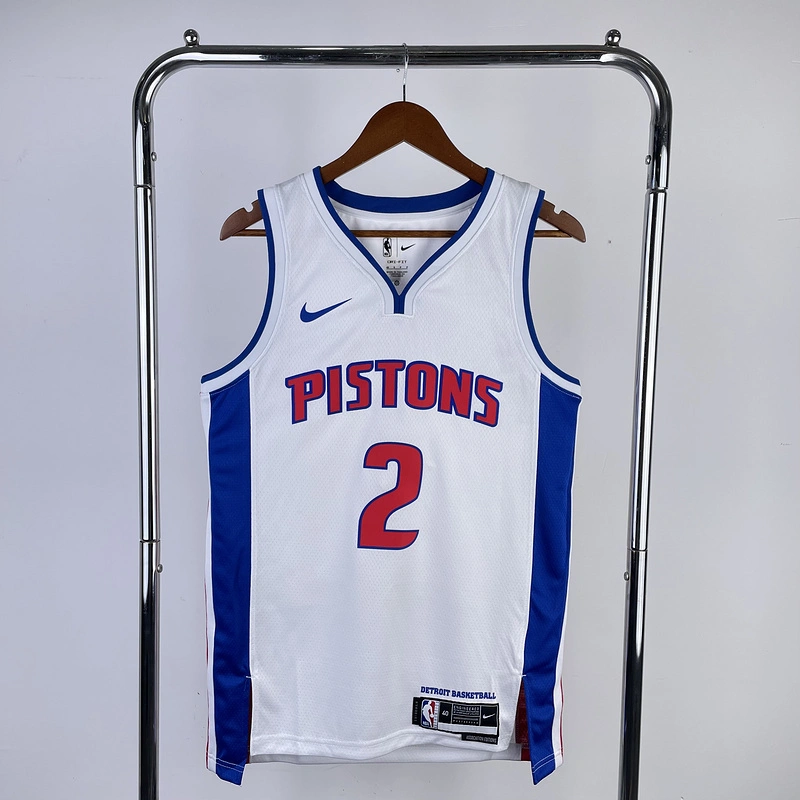 2023 NBA Detroit Pistons 2 CUNNINGHAM Basketball Jersey