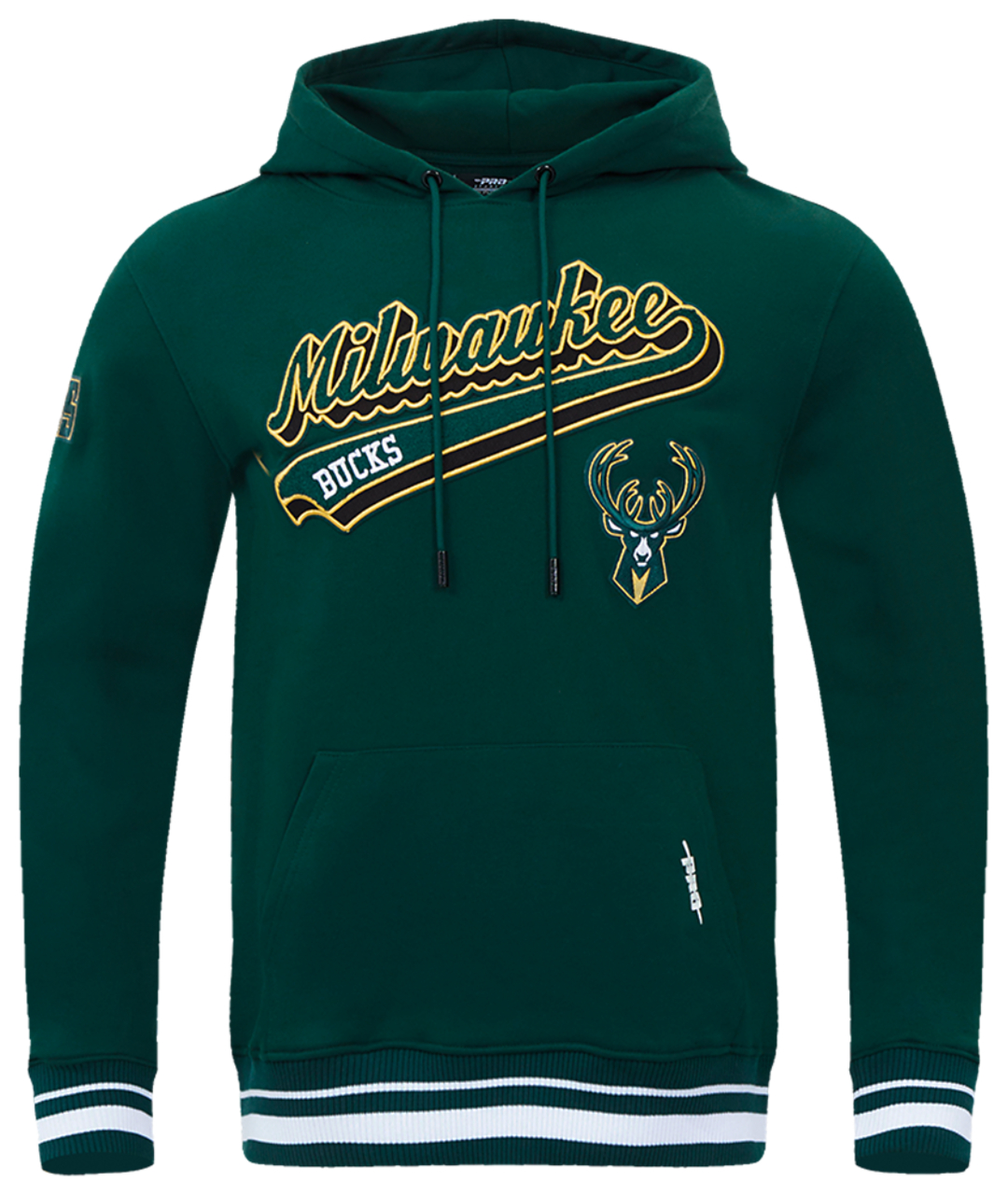 Pro Standard BUCKS SCRIPT TAIL RIB FLC PO HOODIE