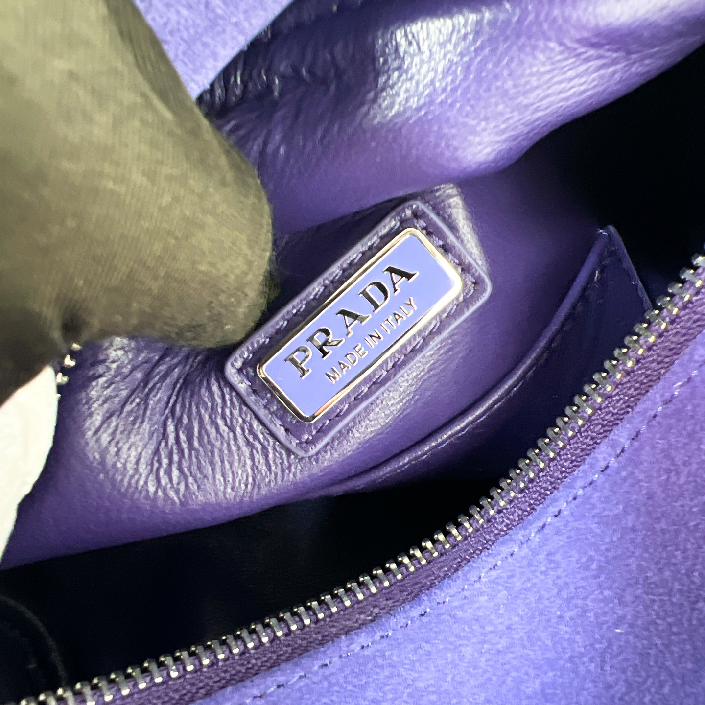 PRADA- Suede Shoulder & Tote Bag 2VH188