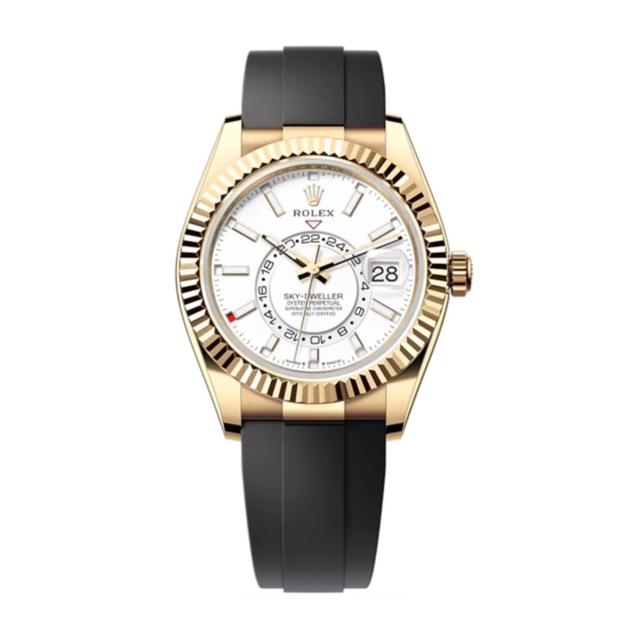 Rolex Sky-Dweller 42 mm Intense white Dial 336238