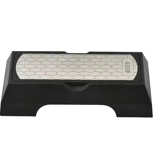 Diamond Double-sided Sharpening Stone 400#/1000# with Coarse And Fine Grit And Non-slip Base - Suitable for Kitchen Knives, Chisels, Axes, And Woodworking Tools, Providing Practical Gifts for The Home