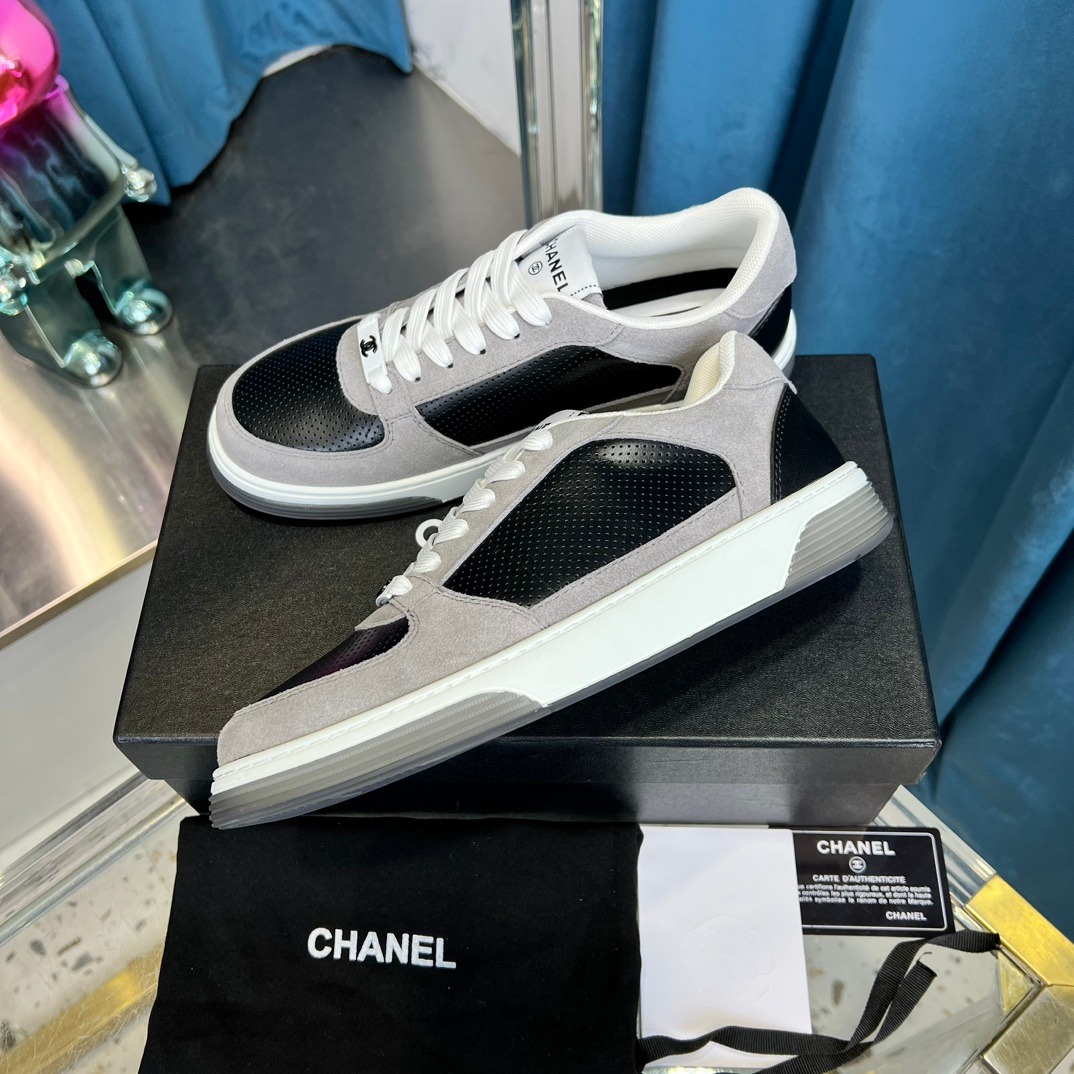 CHANEL Casual White Shoes