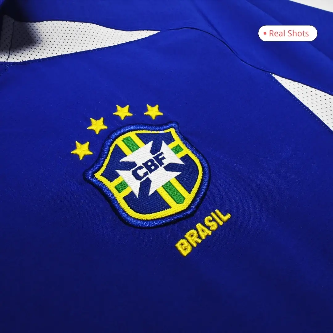 Brazil 2002 Away Retro Football Jersey