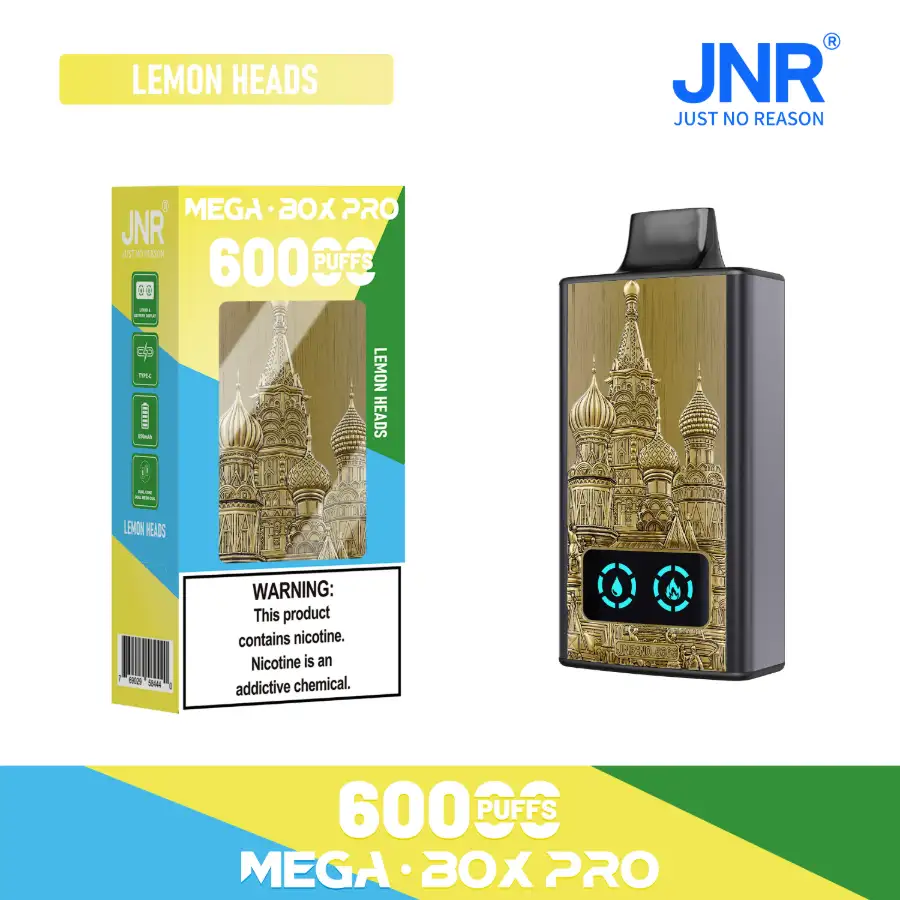 【Buy 3 Get 3 Free】JNR Vape Mega Box Pro 60000 Puffs Disposable Vape Combo Sales
