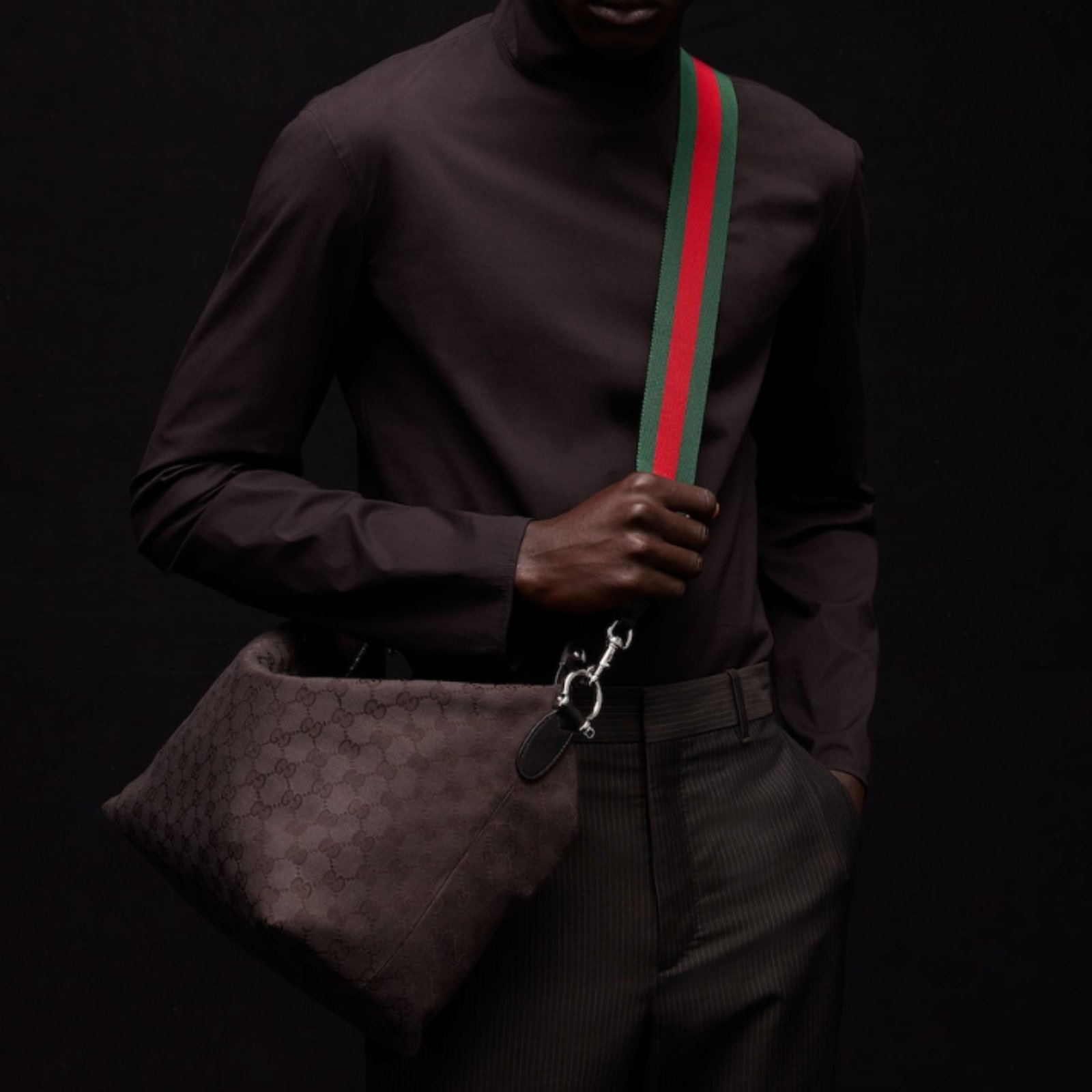 Gucci Brera Medium Crossbody Bag 33cm/13in Brown 866938