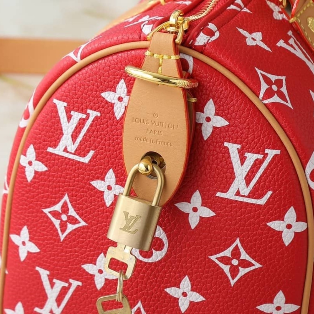 Louis Vuitton Speedy P9 Bandoulière 25 Autres Cuir Monogram Red 25Cm M24425