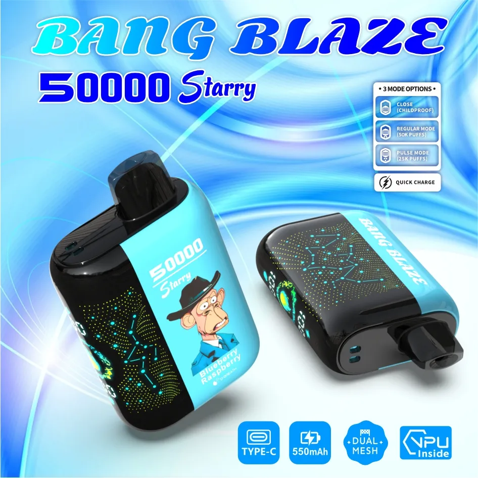Bang Blaze 50000 Puffs – Starry Screen Disposable Vape