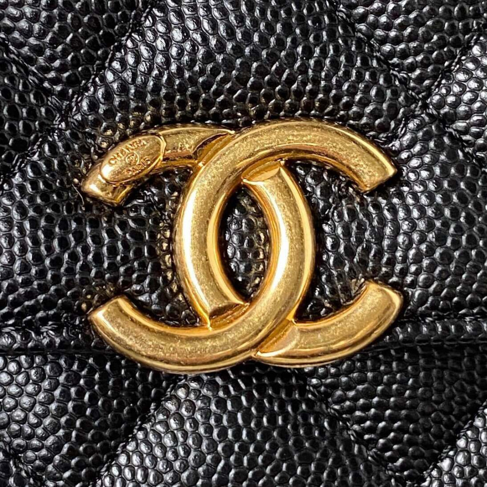 Chanel Grained Calfskin Wallet on Chain 19cm