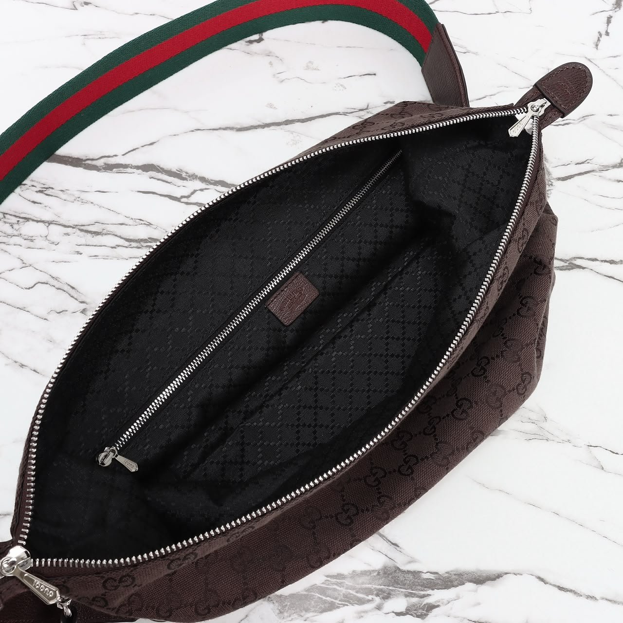 Gucci Brera Medium Crossbody Bag 33cm/13in Brown 866938