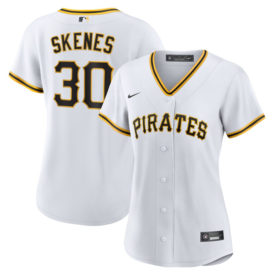 Paul Skenes Pittsburgh Pirates Women's Home Player Jersey White