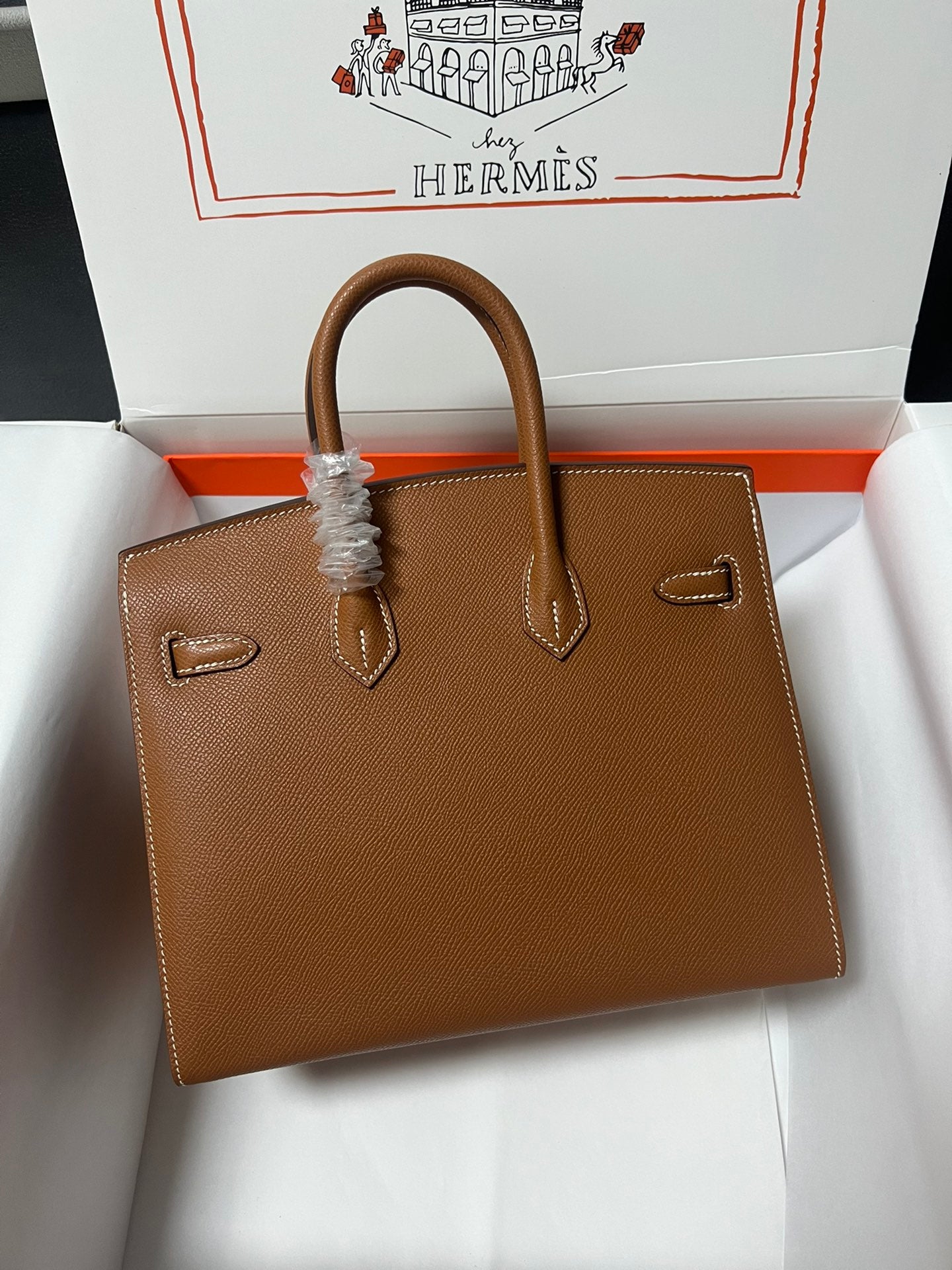 Hermes Birkin Sellier Gold Epsom Leather Gold Hardware