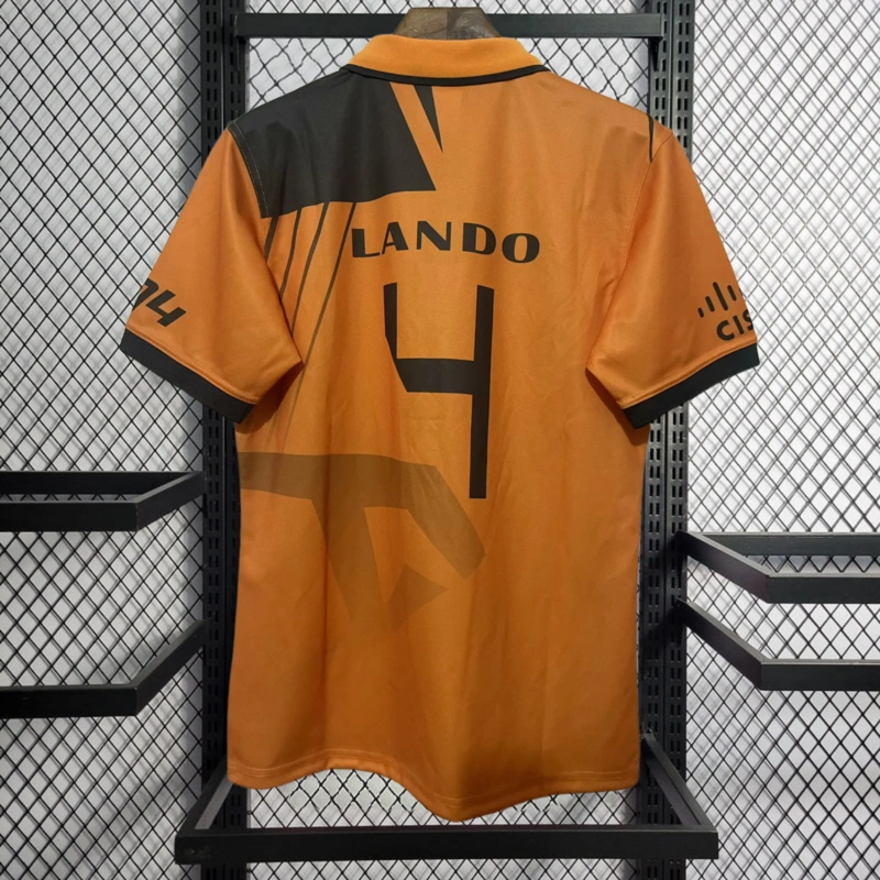 2024 F1 McLaren LANDO #4 POLO Racing Suit