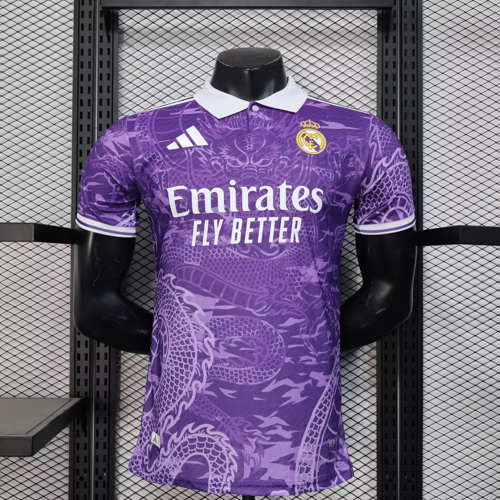 2025/2026 Player Version Real Madrid Special Edition Purple Dragon Football Shirt 1:1 Thai Quality