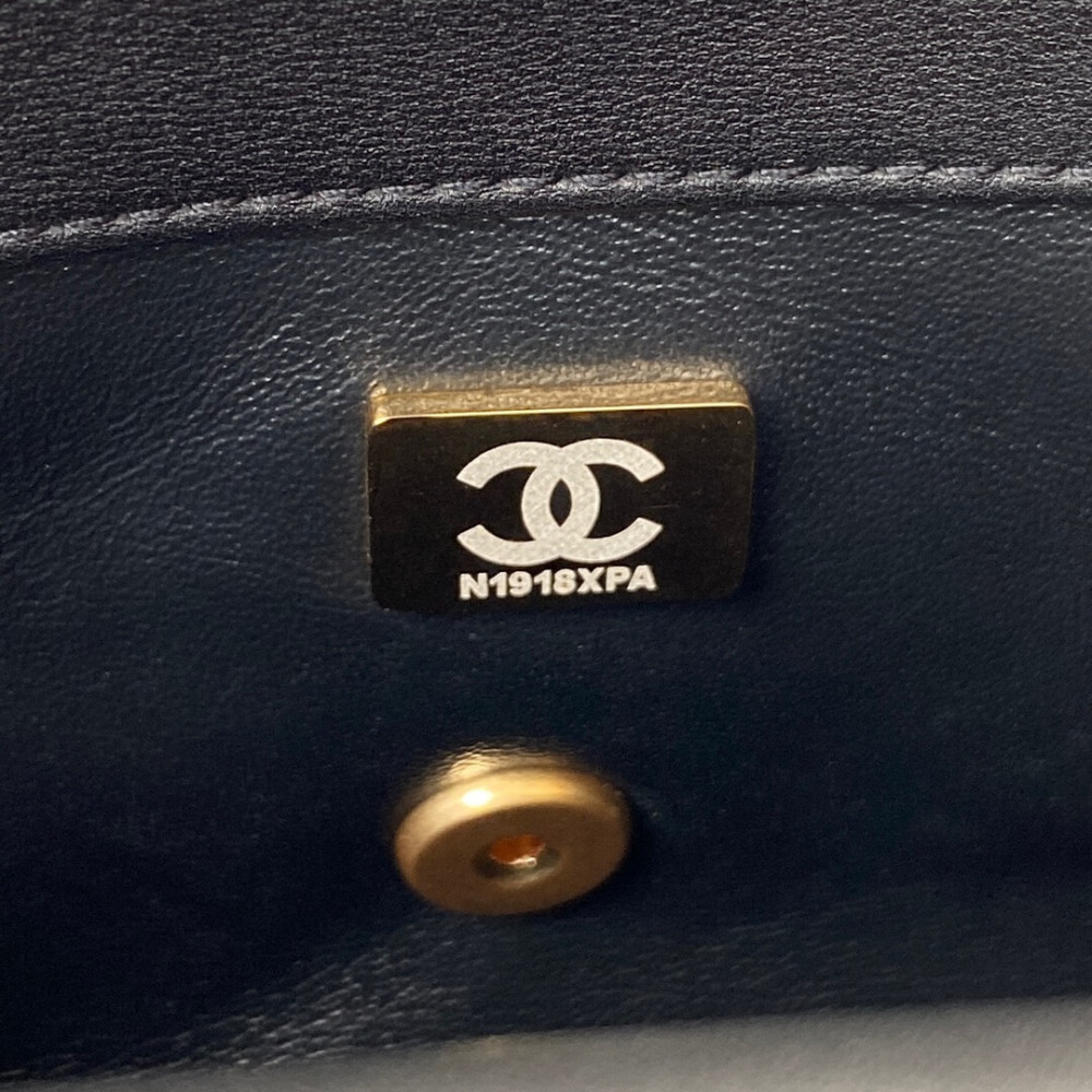 Chanel Mini Flap Bag Heart Chain