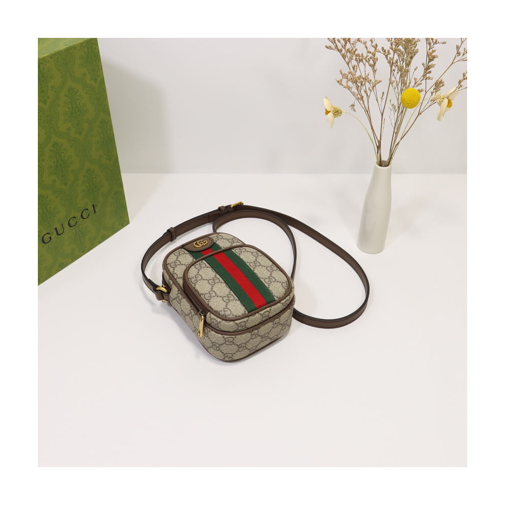 Gucci Ophidia Mini Bag Coffee