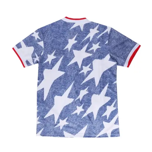 USA 1994 Away Retro Football Jersey Denim Graphic