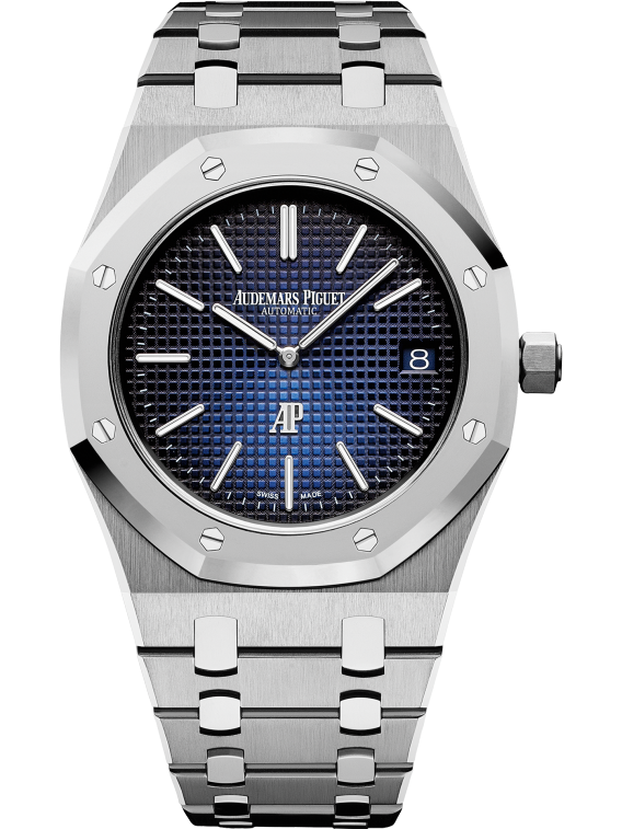 AUDEMARS PIGUET ROYAL OAK “JUMBO” Smoked Blue Dial 39mm