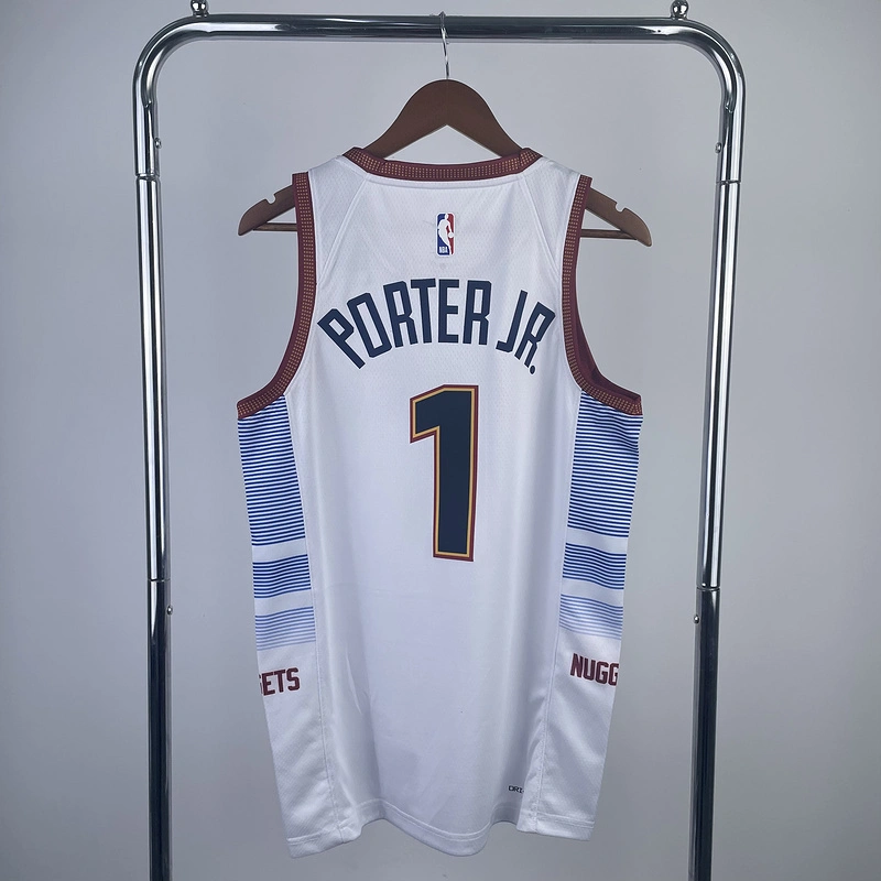 2023 NBA Denver Nuggets 1 PORTER JR Basketball Jersey