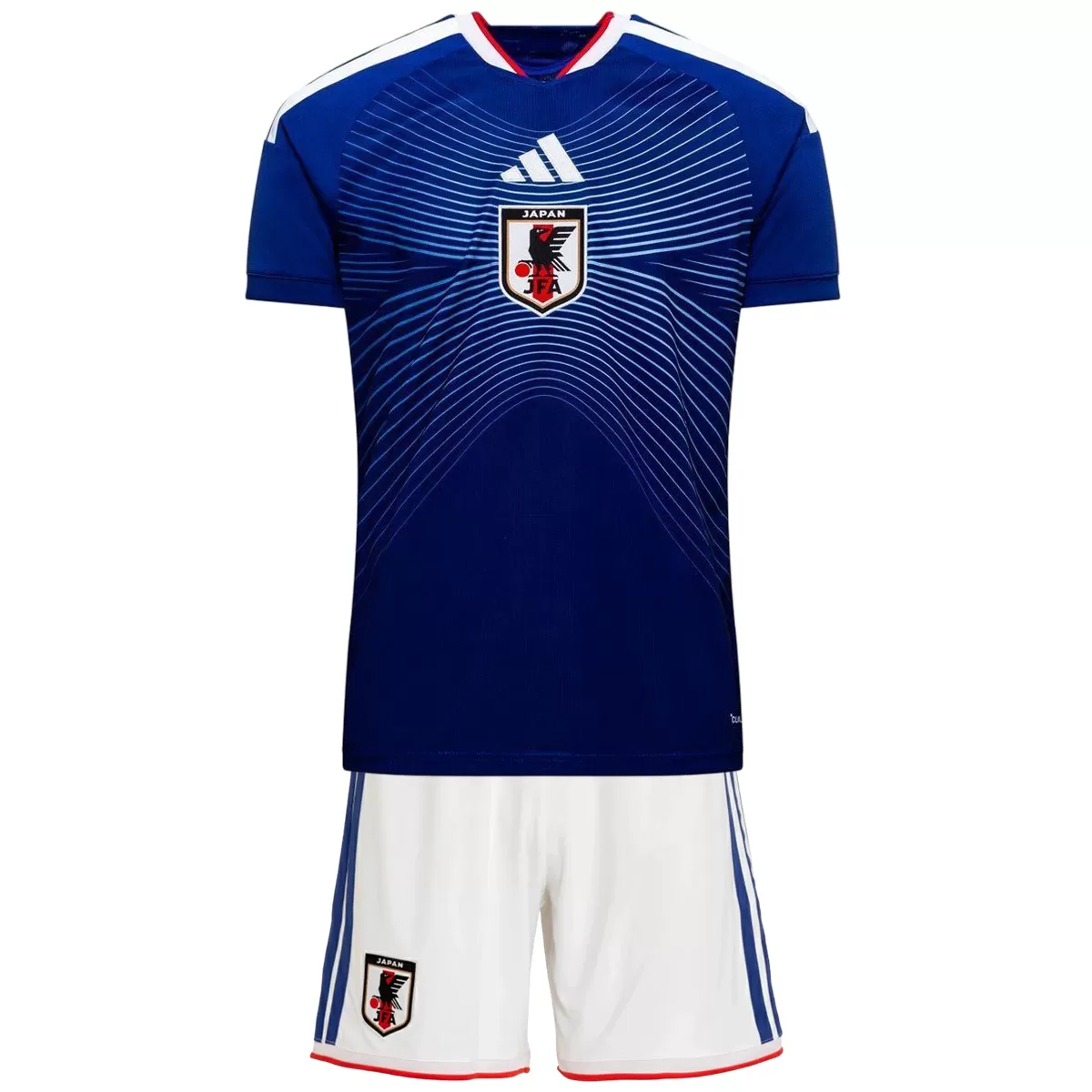 Kid's Japan Home Soccer Kit 2026 World Cup - Jersey+Shorts