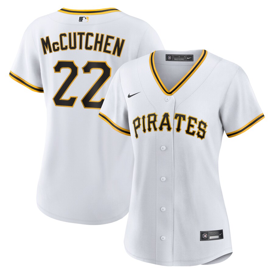 Andrew McCutchen Pittsburgh Pirates Women's Home Player Jersey White