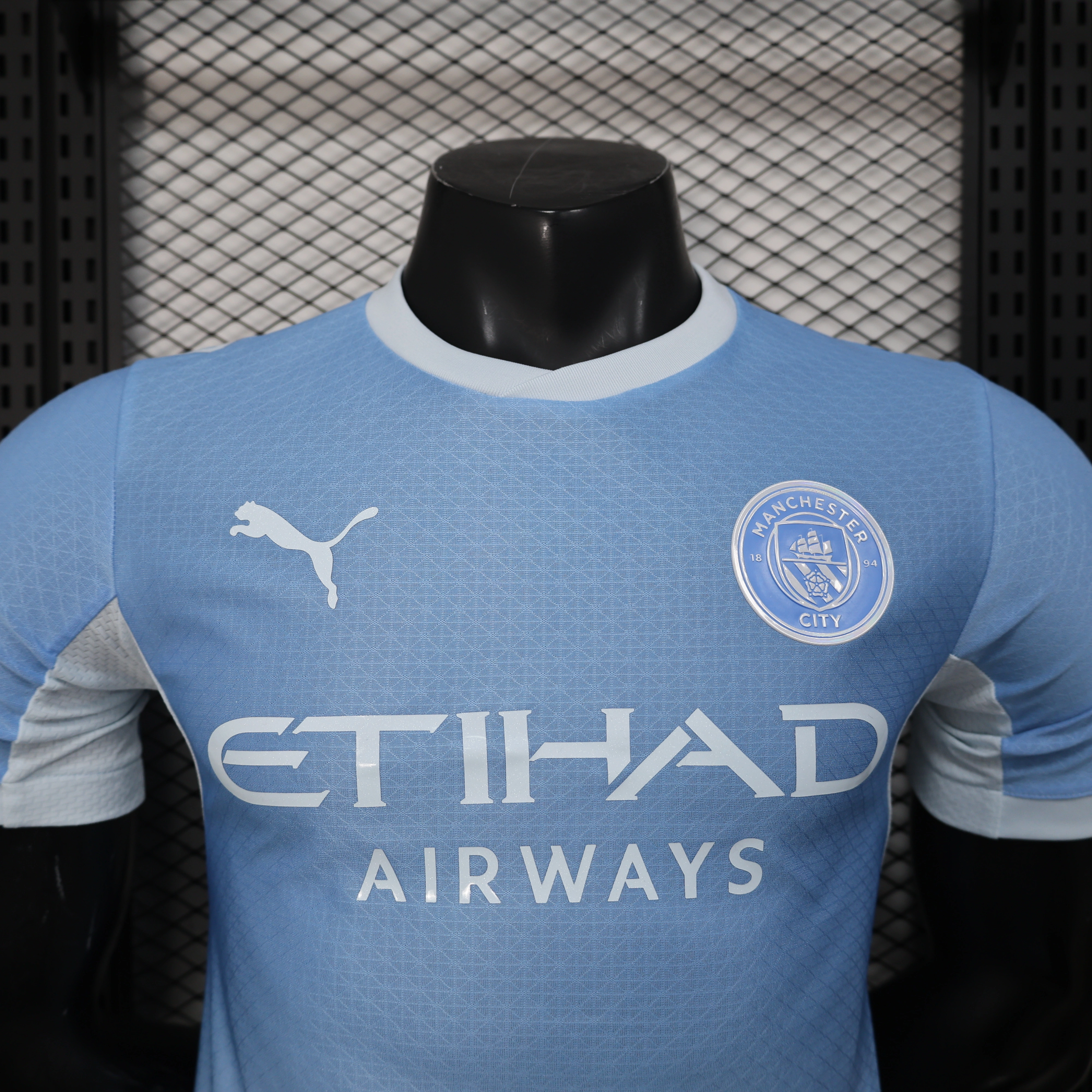 2026/27 Premier League Manchester City Team Home Football Jersey Player Version - JerseyFun