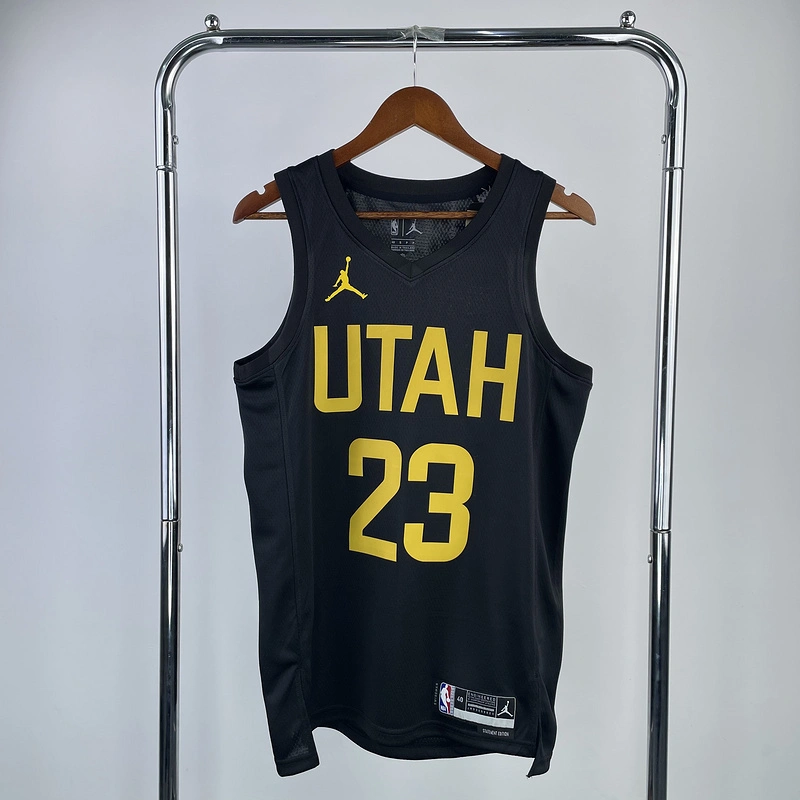 2023 NBA Utah Jazz 23 MARKKANEN Basketball Jersey