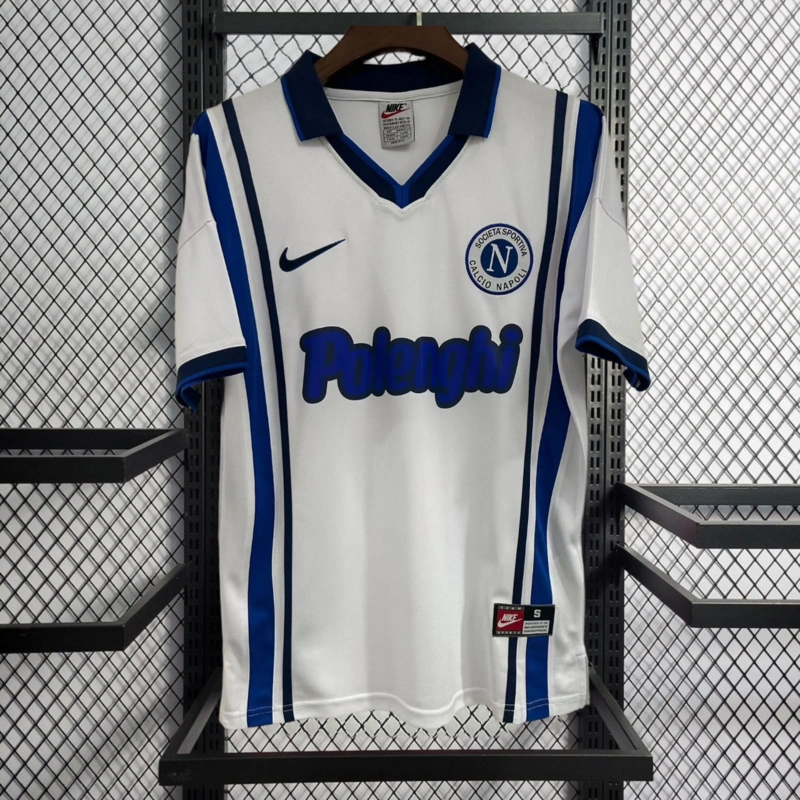 Retro 1997-98 Napoli Away football jersey retro