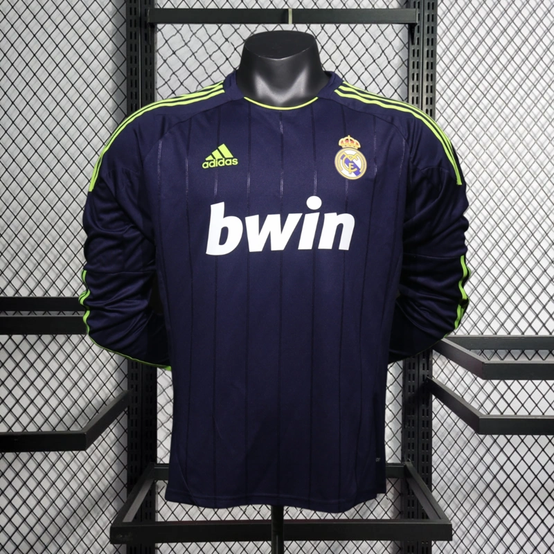 Retro Player 2012-13 Real Madrid away long sleeves Football jersey retro