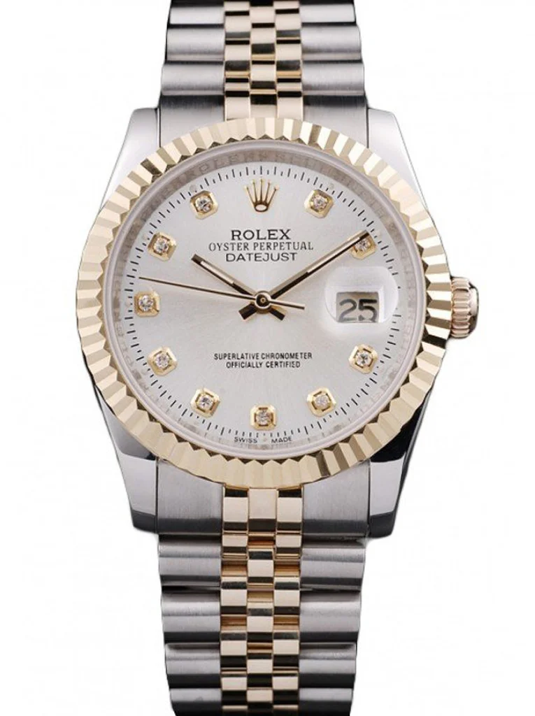 Rolex Datejust 36mm White Dial SRL10