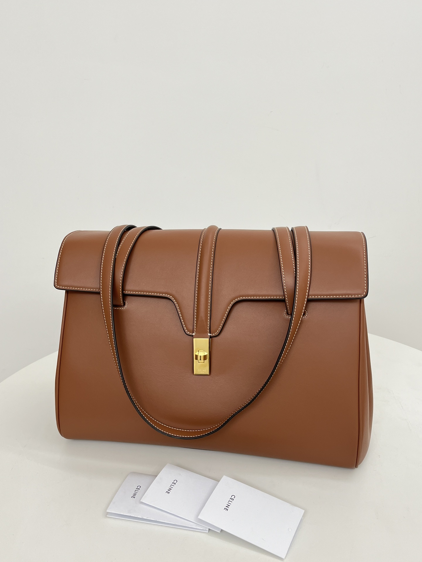 Celine Soft 16 Large Bag – Caramel