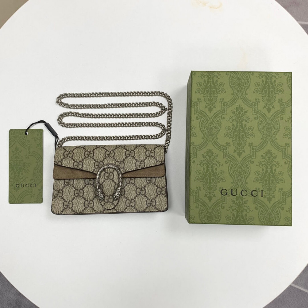 Gucci Dionysus GG Supreme Super Mini Bag