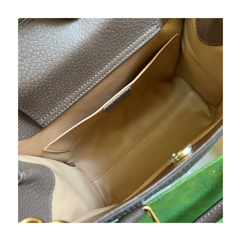Gucci Diana Jumbo GG Small Tote Bag Brown 27cm