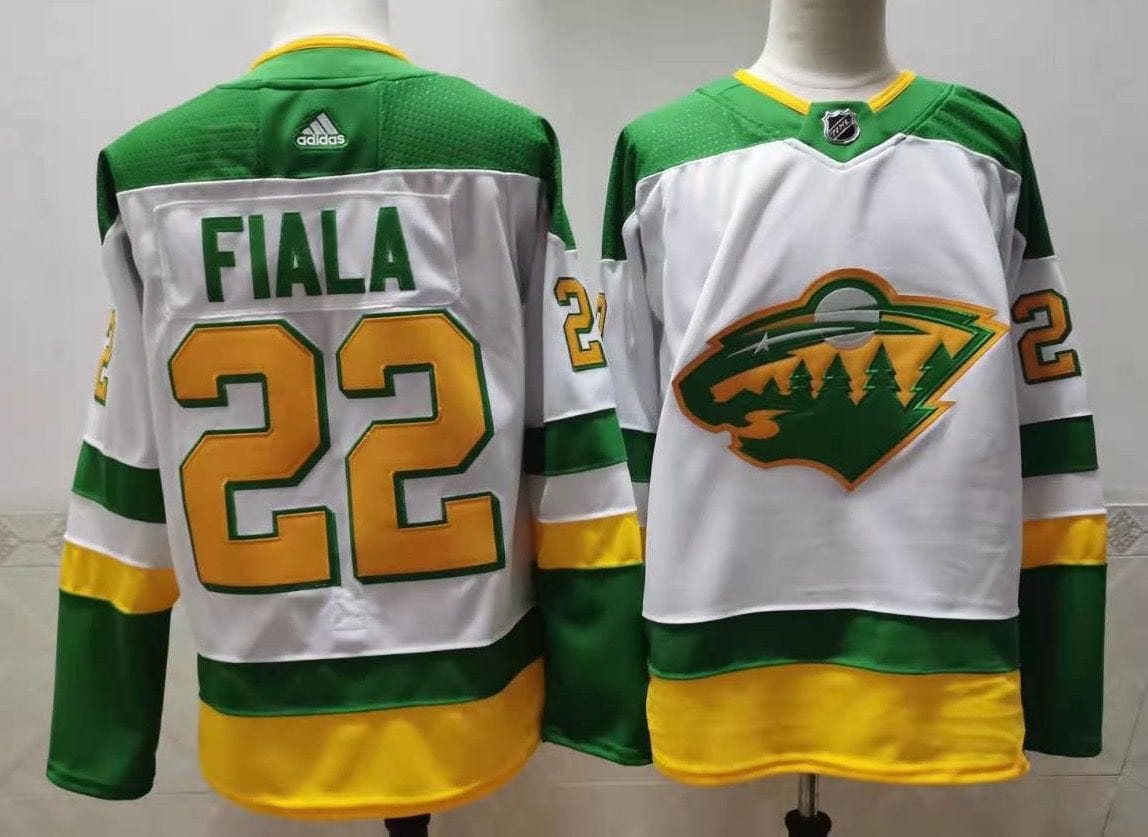 NHL Minnesota Wild FIALA # 22 Jersey