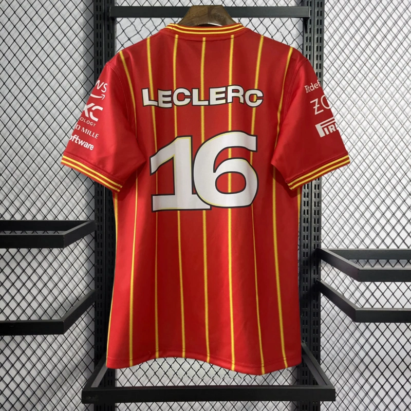 2024 F1 Ferrari t-shirt LECLERC #16 Racing Suit