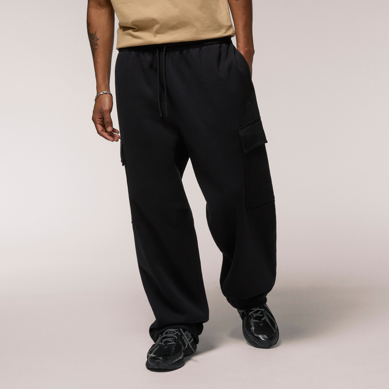 LCKR Trinity Baggy Cargo Fleece Sweatpants