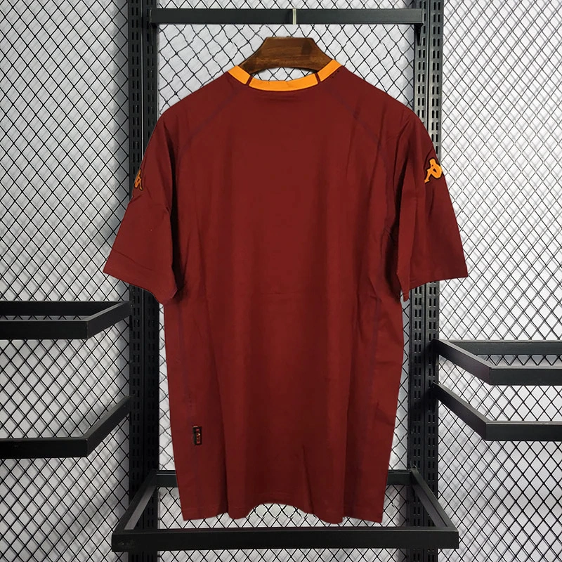 Retro 2000-01 AS Roma Home Football jersey retro