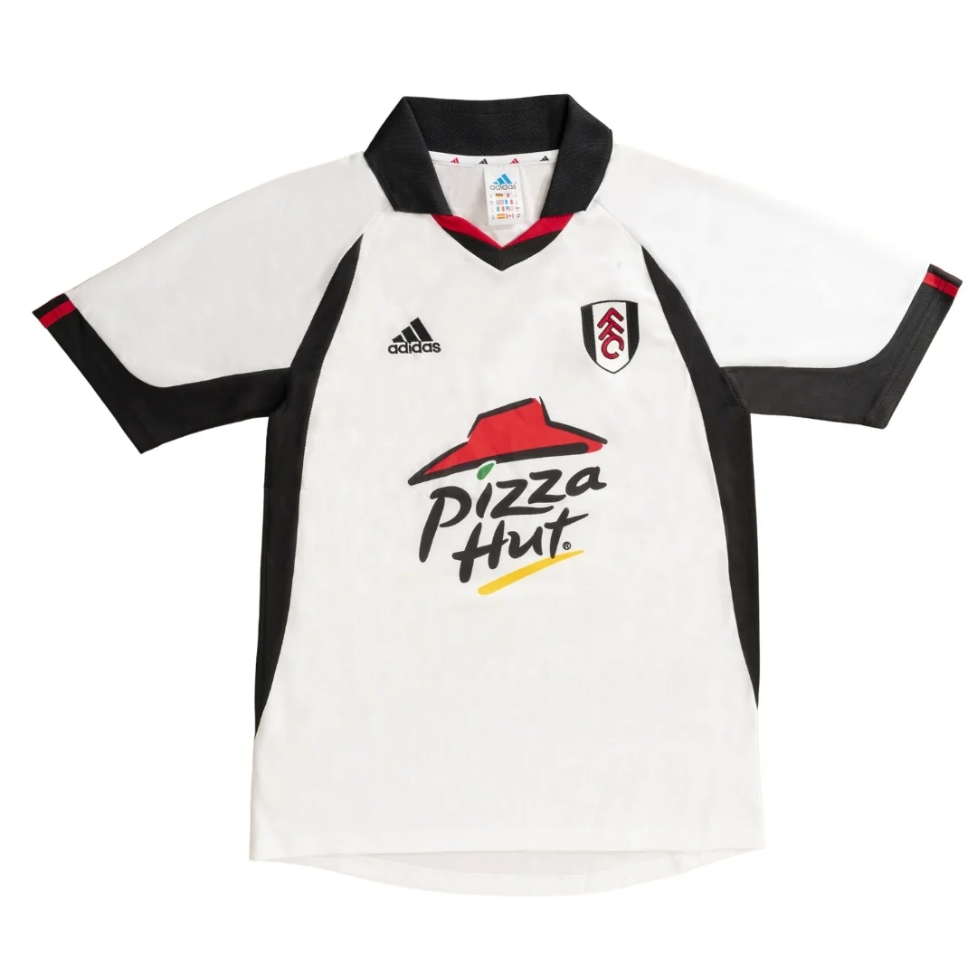 Saha #20 Fulham 2001/02 Home Retro Soccer Jersey