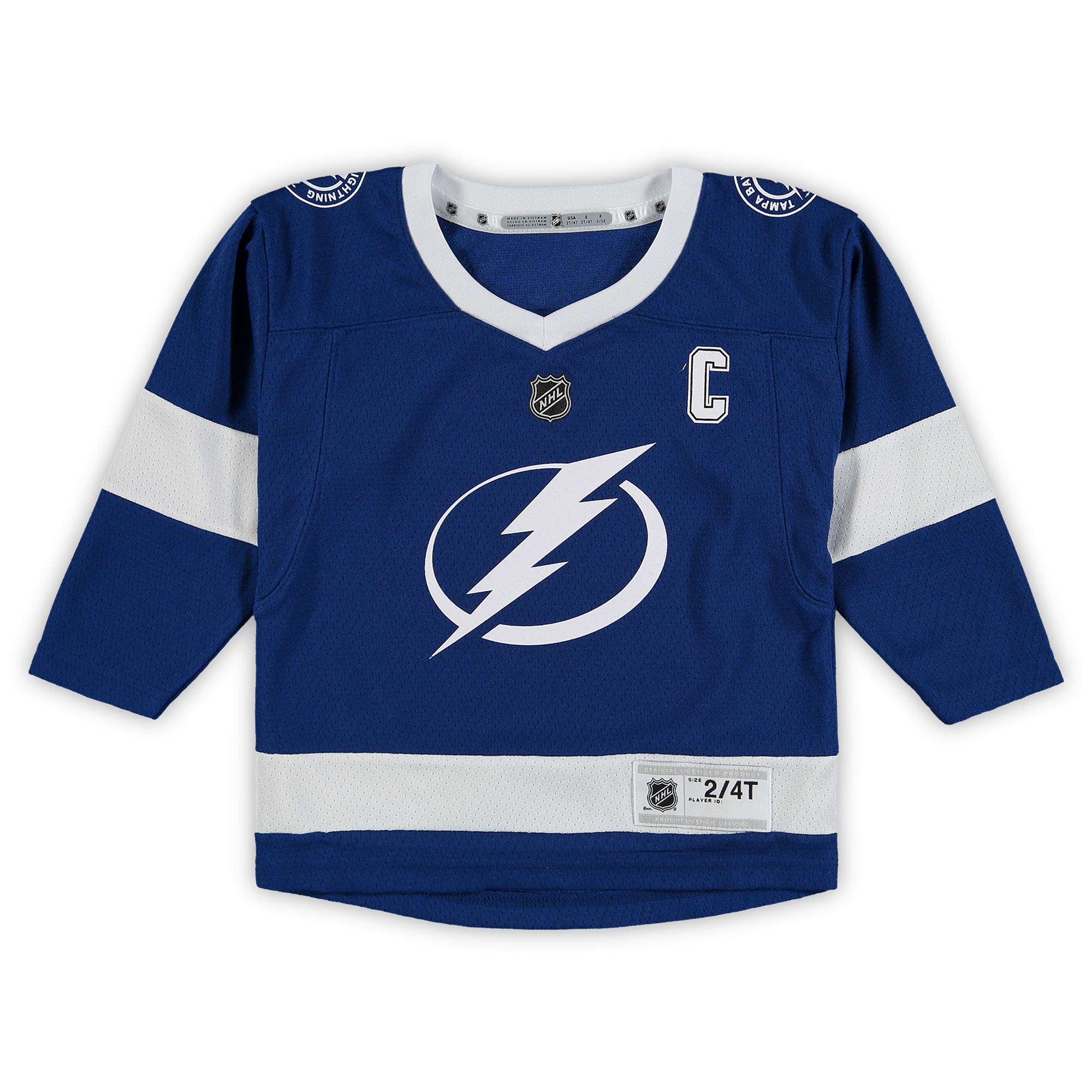 Steven Stamkos Tampa Bay Lightning Toddler Replica Player Jersey – Blue