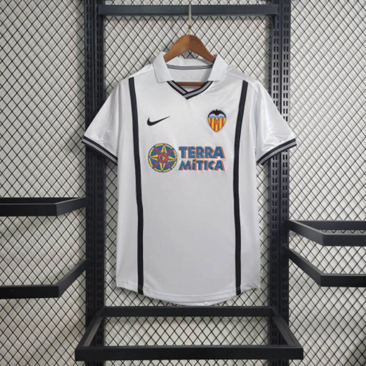 Retro 2000-01 Valencia home Football jersey retro
