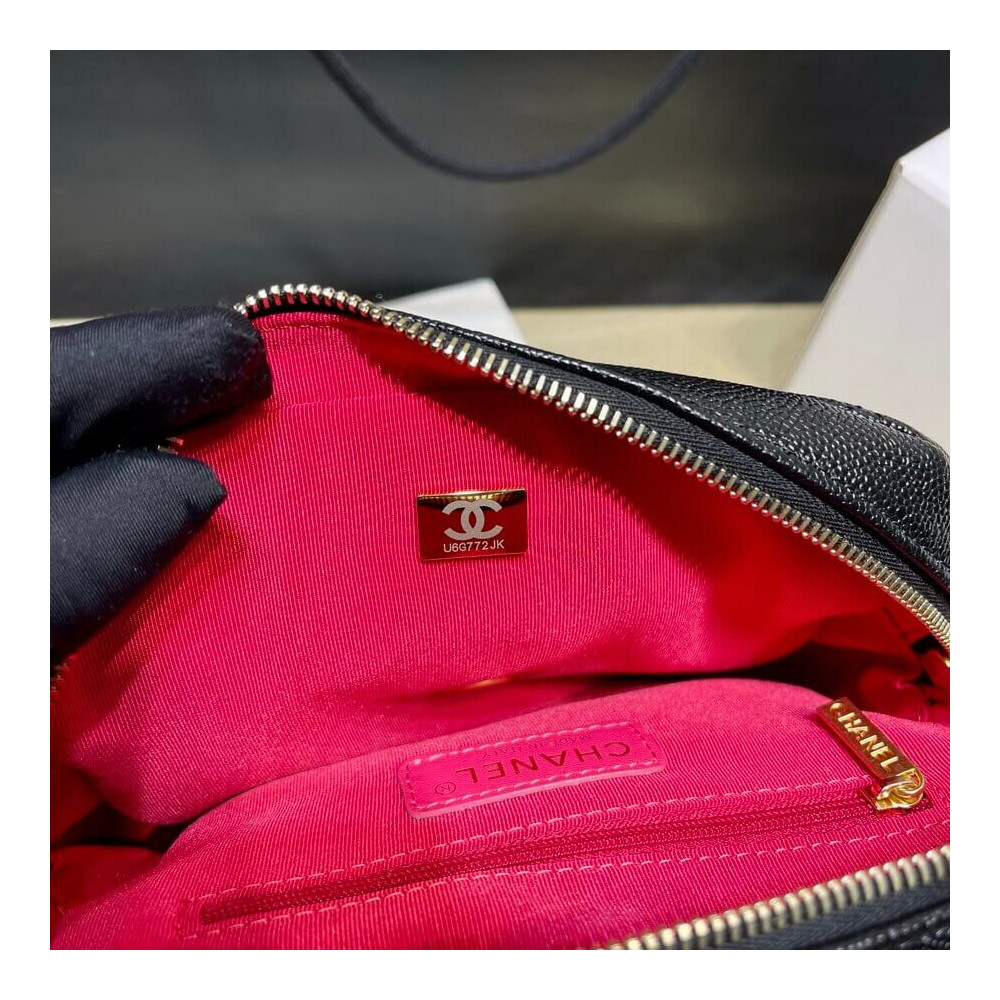 Chanel Backpack in Grained Calfskin