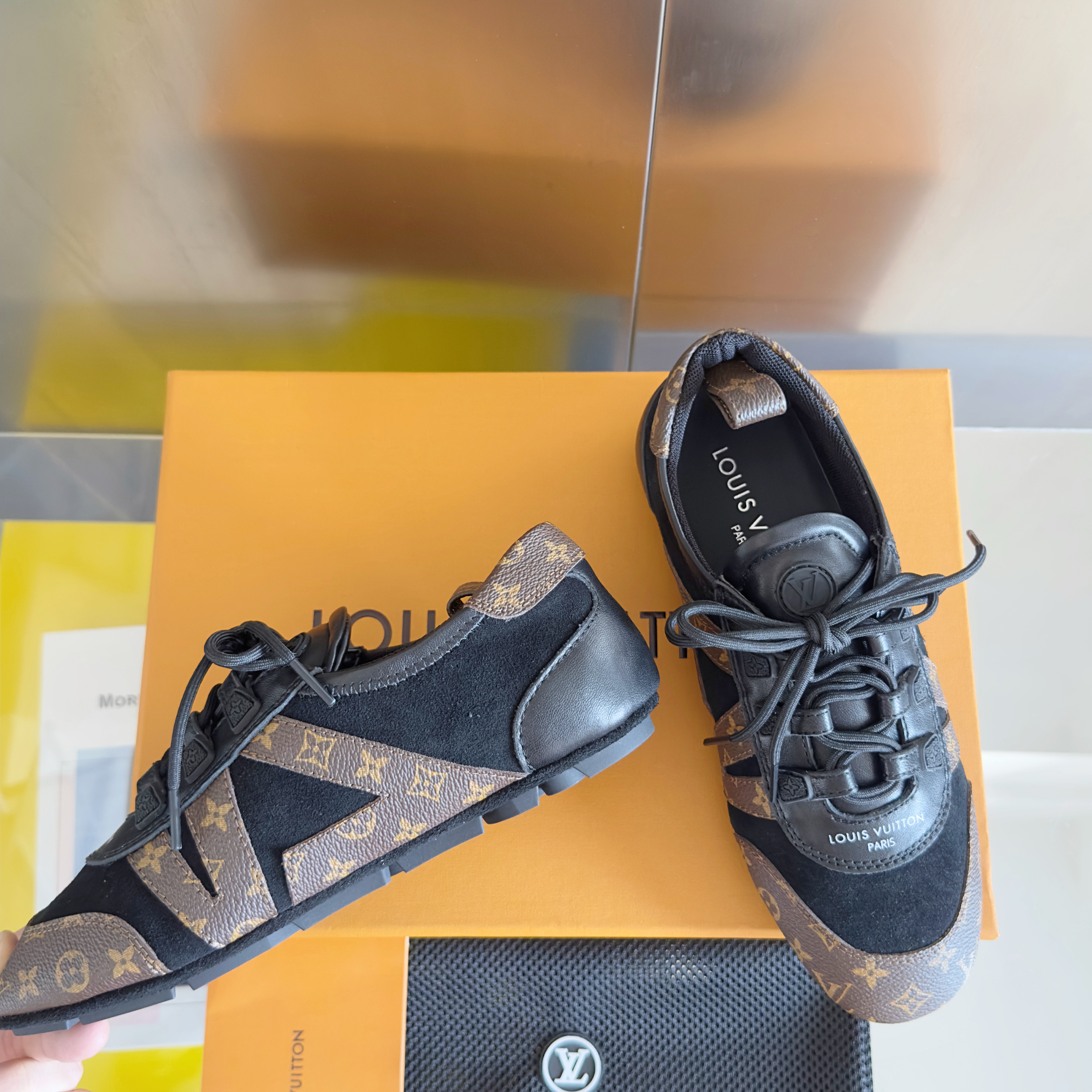 Louis Vuitton Sneakerina Monogram Canvas Brown – Ballet- Women’s Hybrid Sneakers