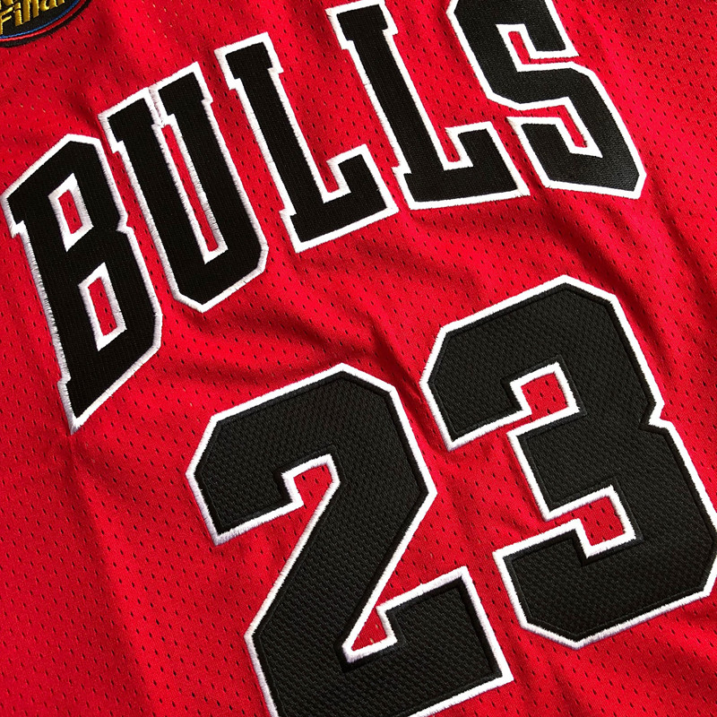 Michael Jordan Chicago Bulls 23 Red MN