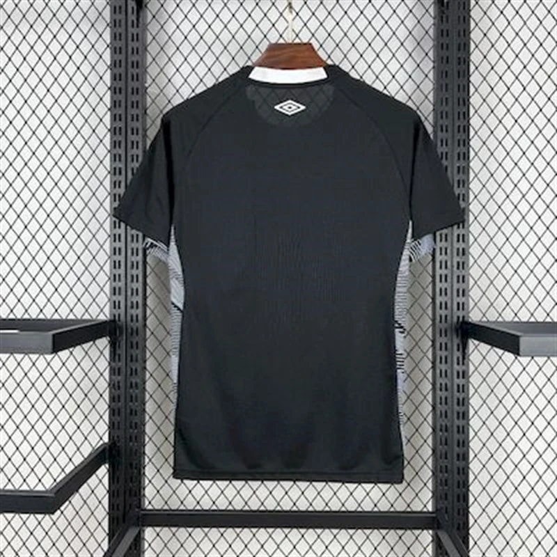 2025-26 Santos season black goalkeeper Football jersey